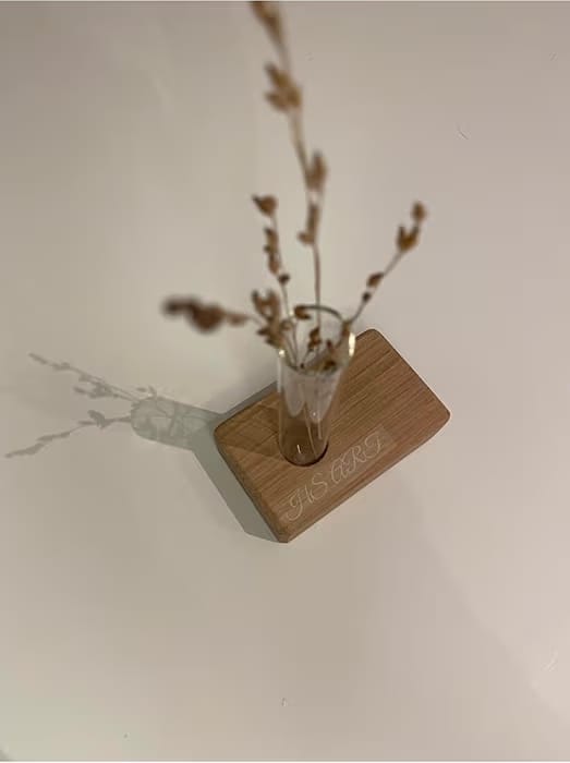 Table Plant Holder With Test Tube