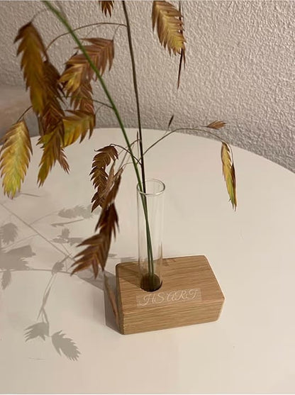 Table Plant Holder With Test Tube